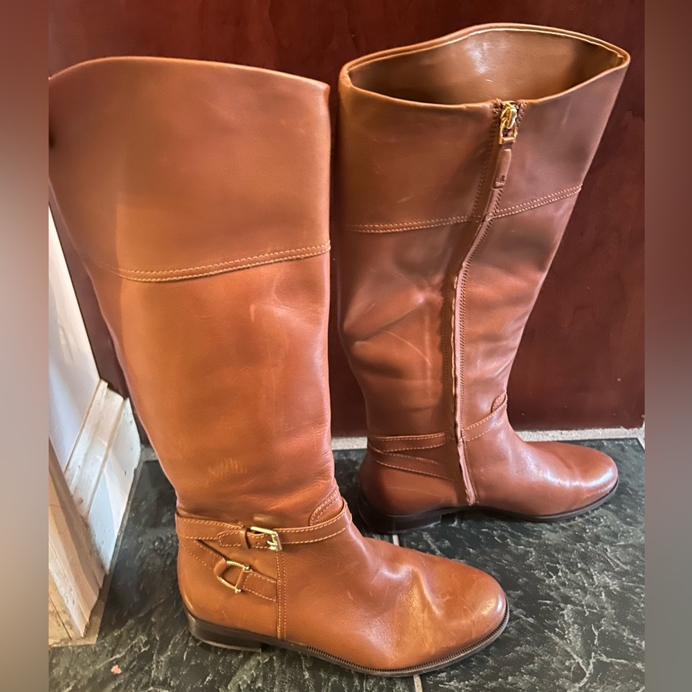 Bosworth Lauren Ralph Lauren Carmel riding boots